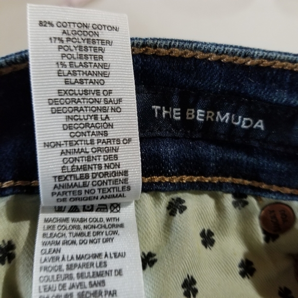 New LUCKY BRAND The Bermuda Jeans Shorts - Picture 6 of 7